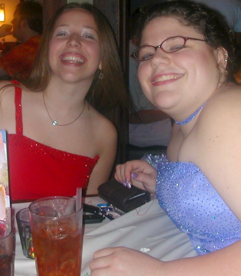 at Garfields b4 Prom..